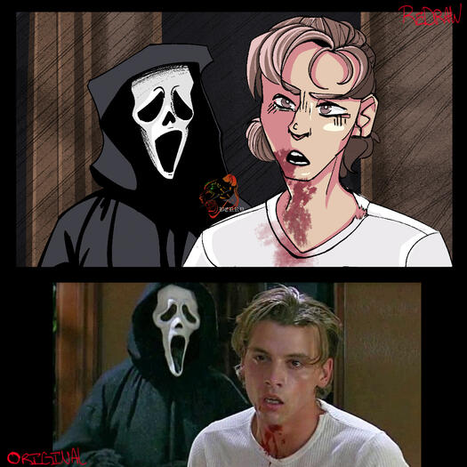 Scream 1 Redraw (2021)
